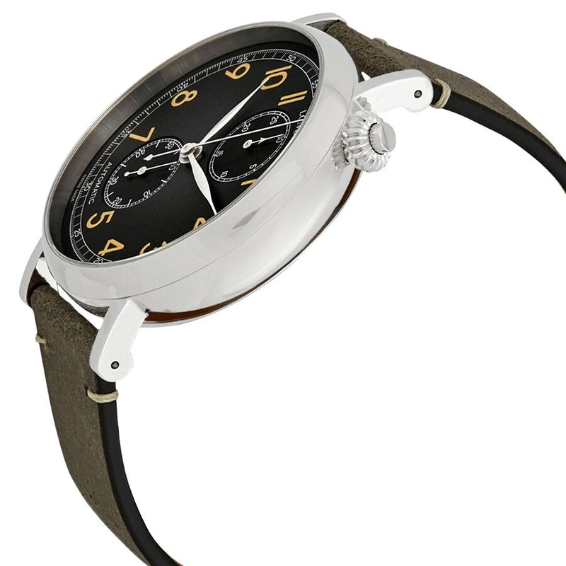 Longines Aviation Type A-7 USA Limited Edition Black Grained Dial Automatic Men's Watch L28234532 #L2.823.4.53.2 - Watches of America #2