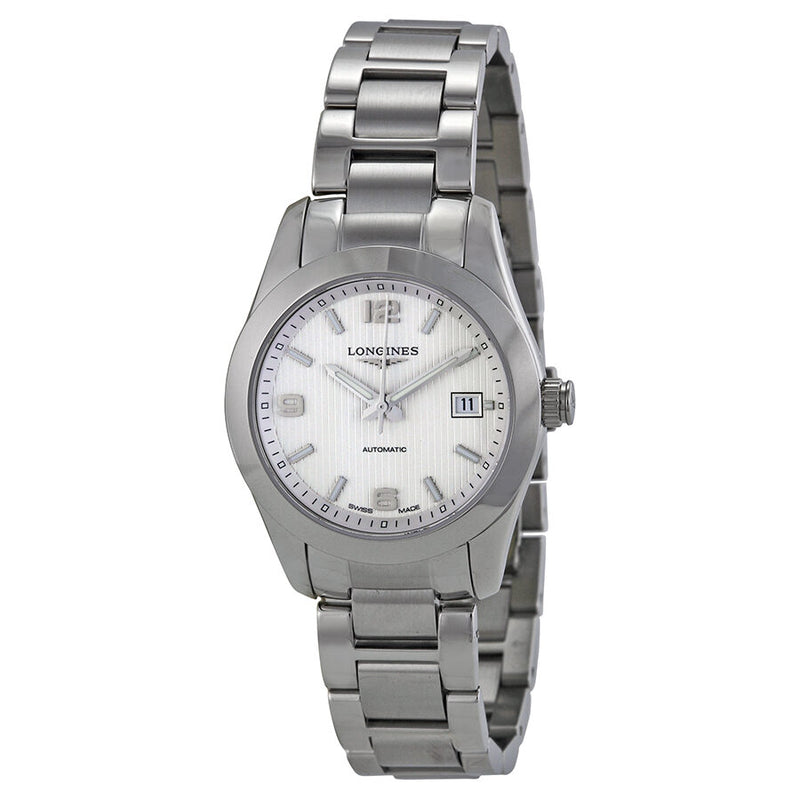 Longines Conquest Classic Automatic Silver Dial Ladies Watch