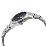 Longines Conquest Classic Black Mother of Pearl Diamond Dial Ladies Watch L22864886#L2.286.4.88.6 - Watches of America #2