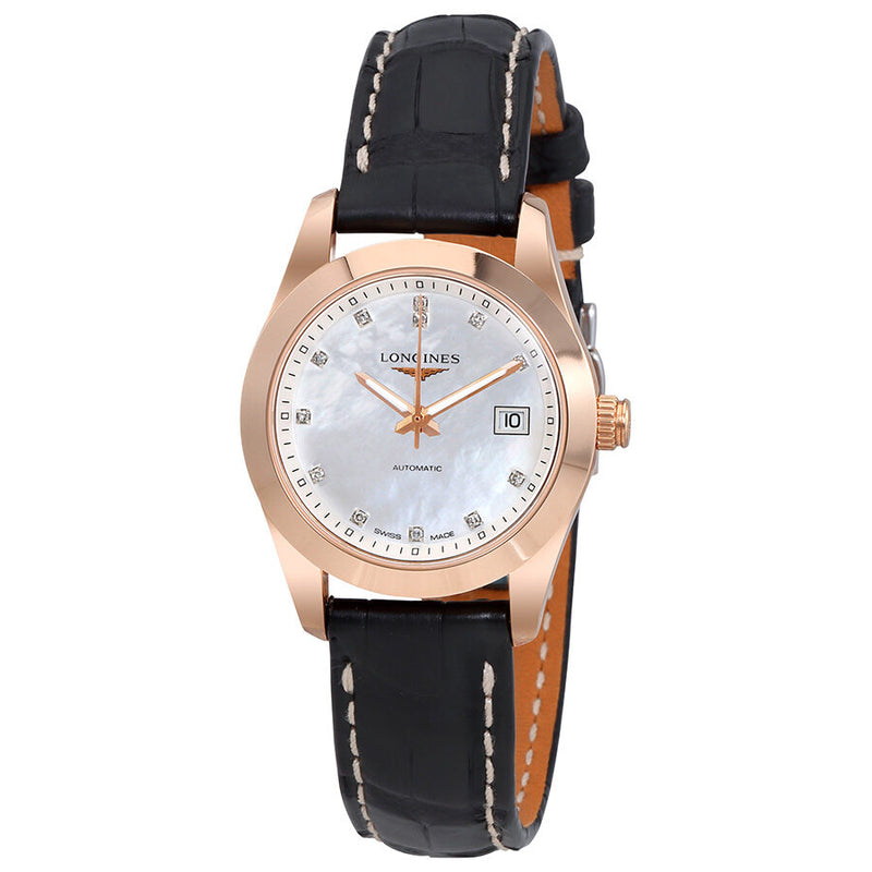 Longines Conquest Classic Mother Of Pearl Dial Ladies Watch #L2.285.8.87.3 - Watches of America