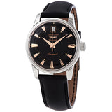 Longines Conquest Heritage Automatic Black Dial Men's Watch #L1.611.4.52.2 - Watches of America