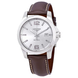 Longines Conquest Silver Dial Men's Watch #L3.759.4.76.5 - Watches of America