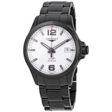 Longines Conquest V.H.P. Silver Dial Men's Watch #L37262766 - Watches of America