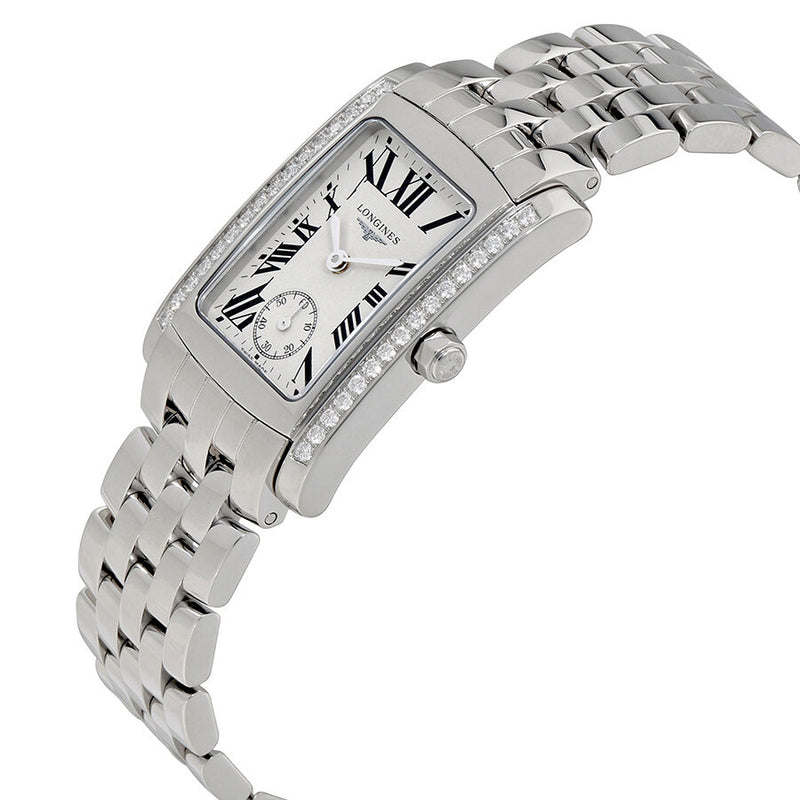 Longines Dolce Vita Silver Dial Diamond Ladies Watch #L5.502.0.71.6 - Watches of America #2