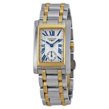 Longines Dolce Vita Silver Dial Two-tone Ladies Watch L55025707#L5.502.5.70.7 - Watches of America