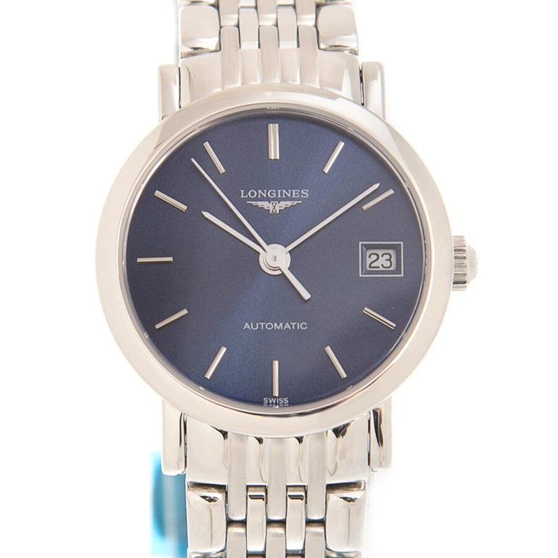 Longines Elegant Automatic Blue Dial Unisex Watch #L4.309.4.92.6 - Watches of America #2