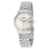 Longines Elegant Automatic Mother of Pearl Ladies Watch #L4.809.4.87.6 - Watches of America