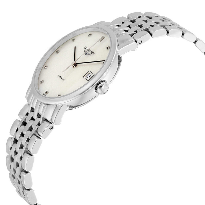 Longines Elegant Automatic Mother of Pearl Ladies Watch #L4.809.4.87.6 - Watches of America #2