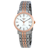 Longines Elegant Automatic White Dial Ladies Watch #L43095117 - Watches of America