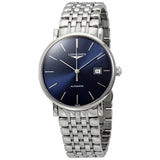 Longines Elegant Blue Dial Automatic Men's Watch #L49104926 - Watches of America