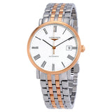 Longines Elegant Automatic White Dial Men's Watch #L48105117 - Watches of America