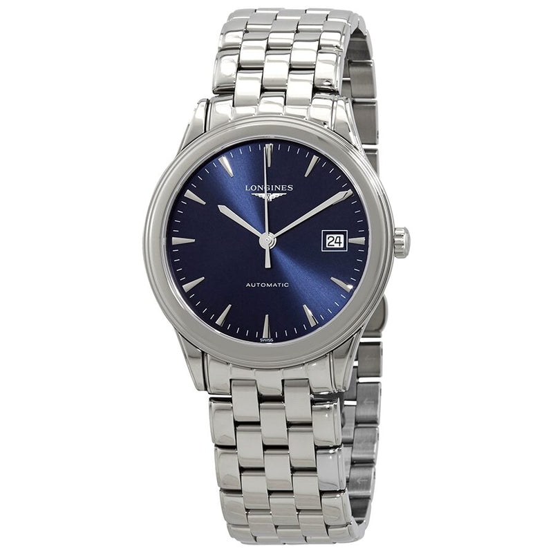 Longines Flagship Automatic Blue Dial Men's Watch #L49744926 - Watches of America