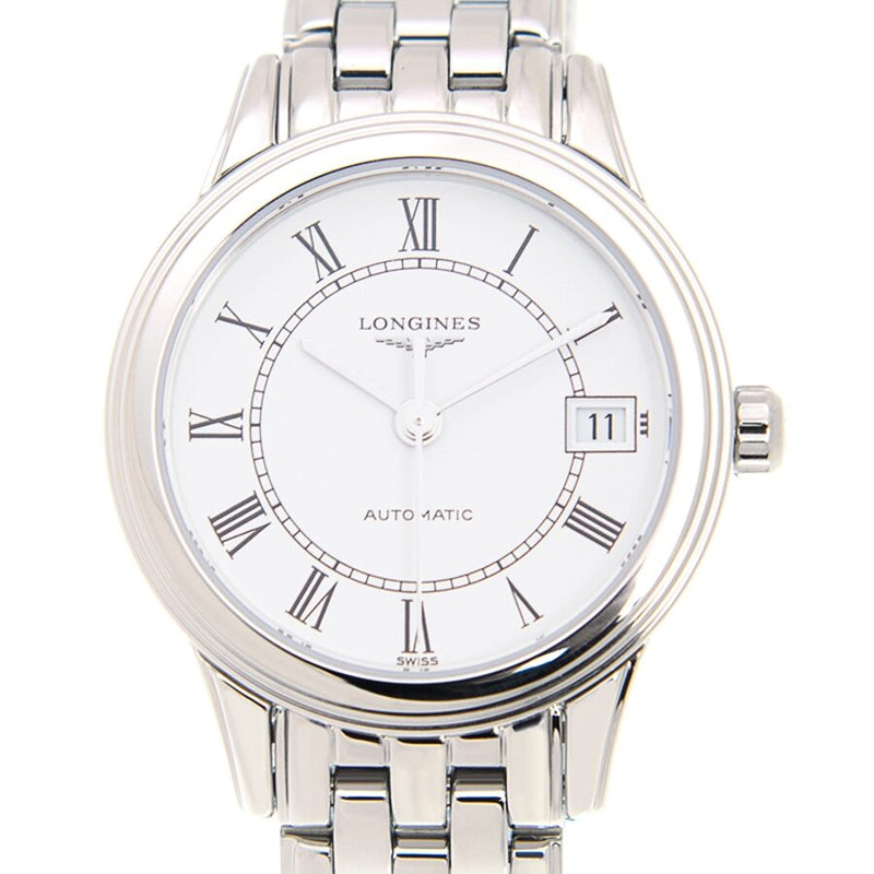 Longines Flagship Automatic White Dial Unisex Watch #L4.274.4.21.6 - Watches of America #2