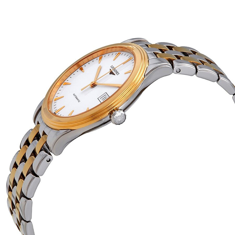 Longines Flagship Automatic White Matte Dial Men's Watch #L4.974.3.22.7 - Watches of America #2