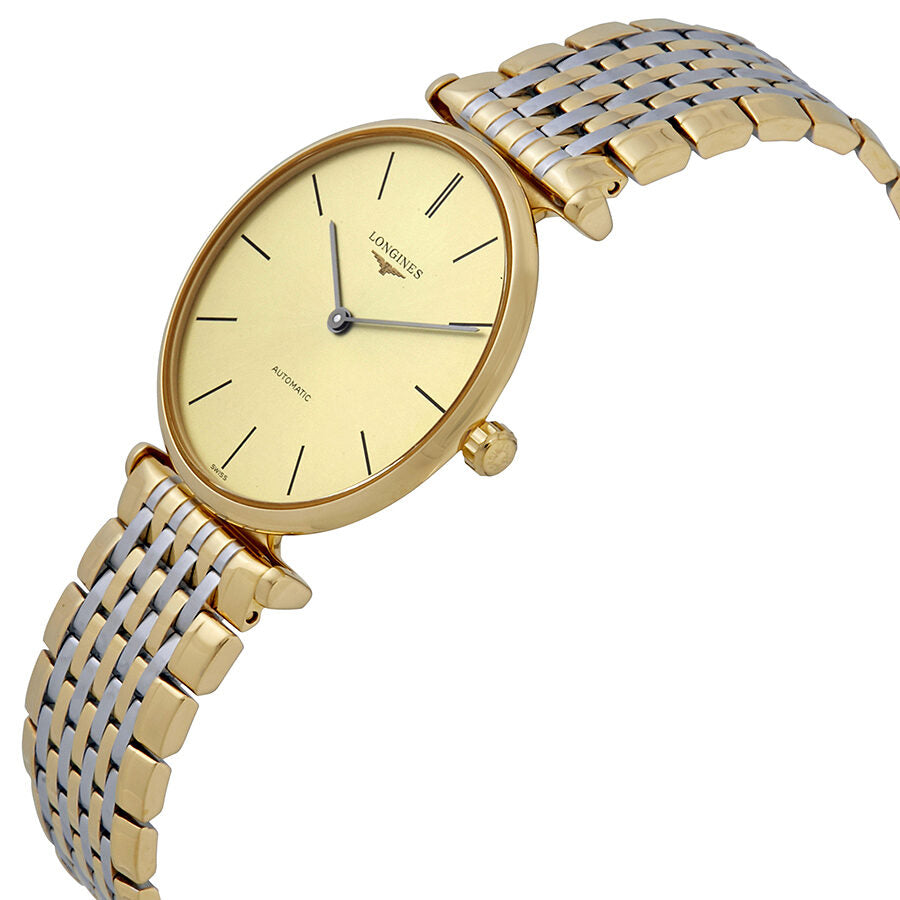 Longines Grande Classique Gold Tone Dial Automatic Ladies Two Tone