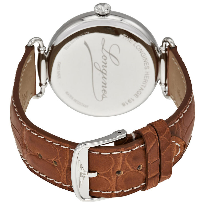Longines Heritage 1918 Automatic White Dial Men's Watch #L28094232 - Watches of America #3