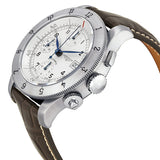 Longines Heritage Collection Chronograph Silver Dial Leather Men Watch L27414732#L2.741.4.73.2 - Watches of America #2