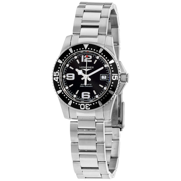 Longines HydroConquest Automatic Black Dial Ladies Watch L328445