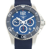 Longines HydroConquest Chronograph Automatic Blue Dial Men's Watch #L38834969 - Watches of America