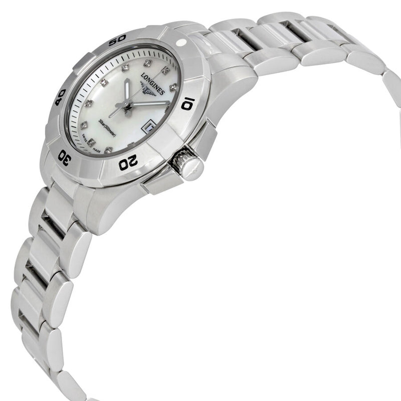 Longines hydroconquest white best sale