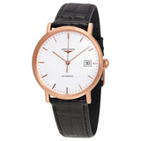 Longines La Grande Classique 18kt Rose Gold Automatic White Dial Men's Watch L47878120#L4.787.8.12.0 - Watches of America