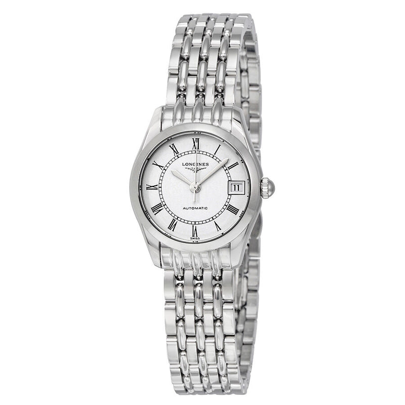 Longines La Grande Classique Automatic White Dial Stainless Steel Ladies Watch #L4.398.4.11.6 - Watches of America