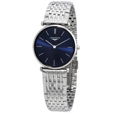 Longines La Grande Classique Blue Dial Ladies Watch #L45124956 - Watches of America