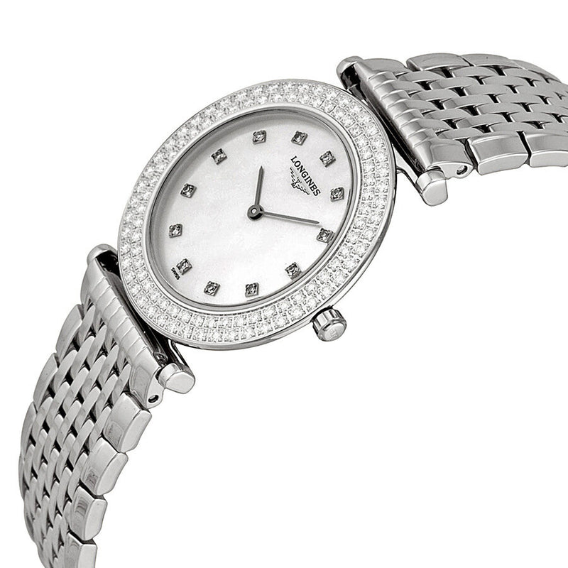 Longines La Grande Classique Mother of Pearl Dial Stainless Steel Ladies Watch #L43080876 - Watches of America #2