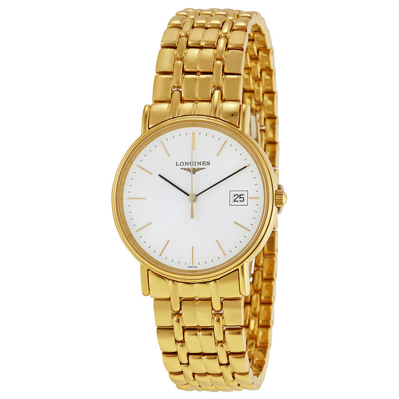 Longines La Grande Classique Presence White Dial Men's Watch L47202128#L4.720.2.12.8 - Watches of America