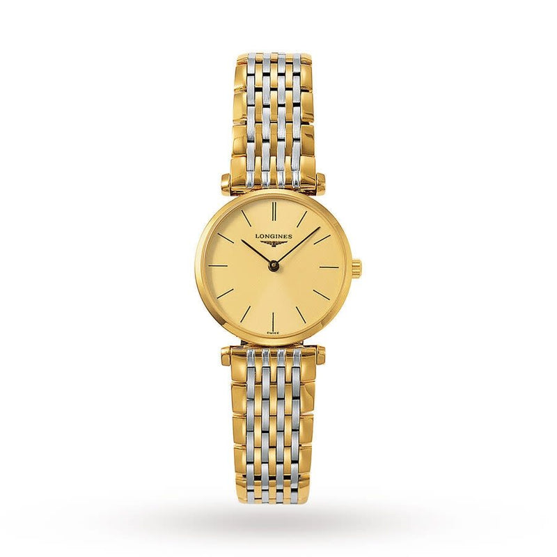 Longines La Grande Classique Quartz Champagne Dial Ladies Watch #L4.209.2.32.7 - Watches of America