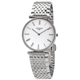 Longines La Grande Classique Quartz White Dial Ladies Watch #L4.709.4.21.6 - Watches of America