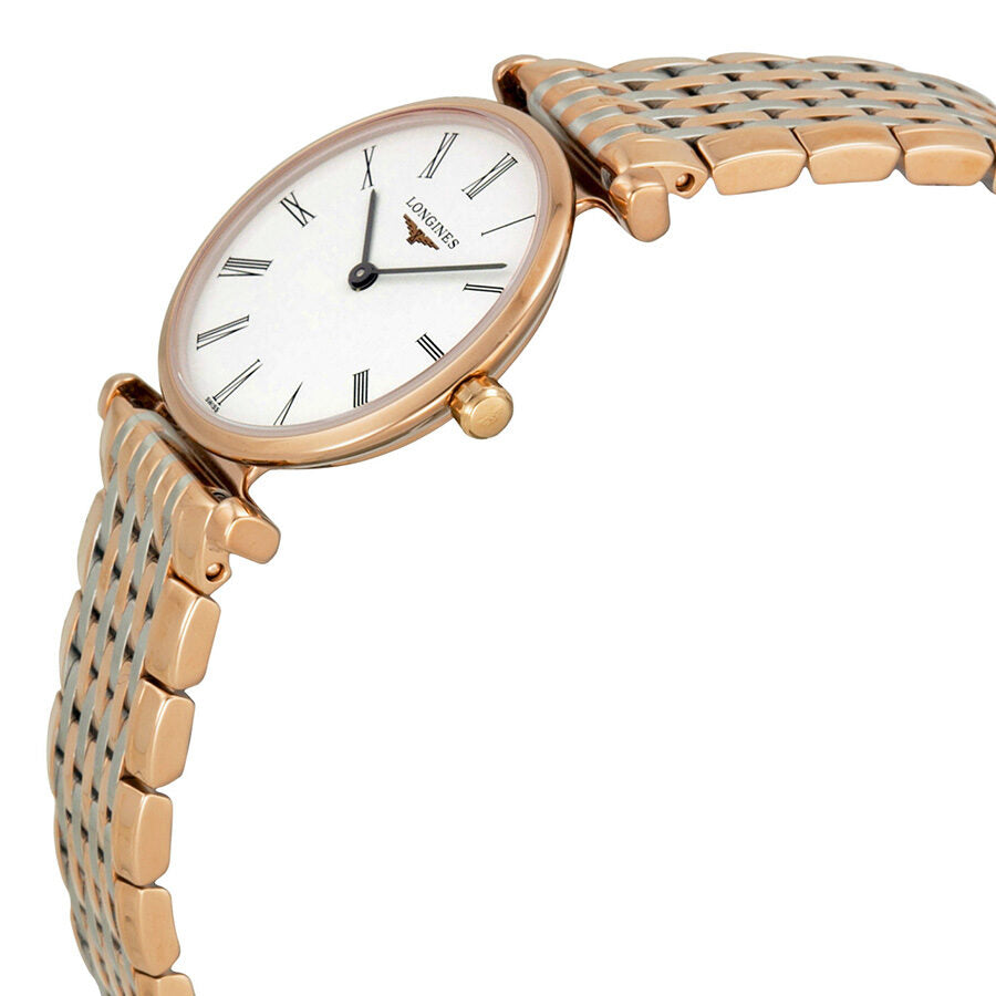 Longines La Grande Classique White Dial Two-tone Ladies Watch