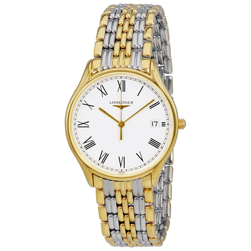 Longines Lyre White Dial Two Tone Ladies Watch L4.759.2.11.7