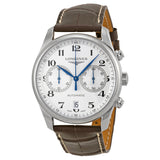 Longines Master Chronograph Silver Dial Men's Watch L26294783#L2.669.4.78.5 - Watches of America