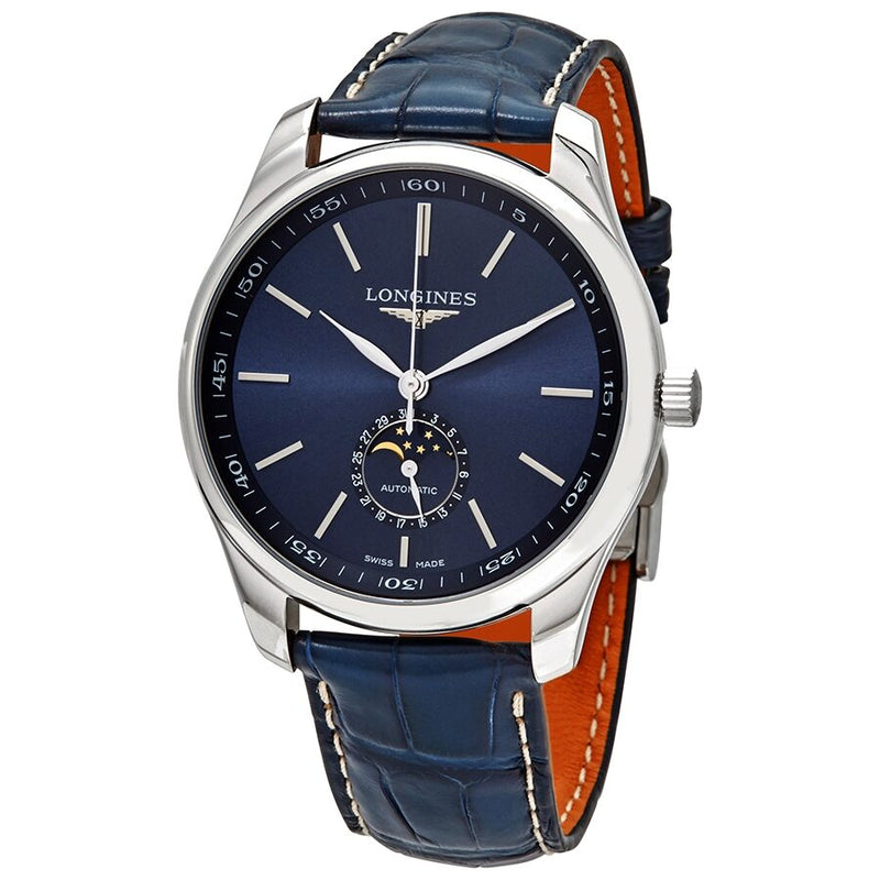 Longines Master Collection Moonphase Automatic Blue Dial Men s