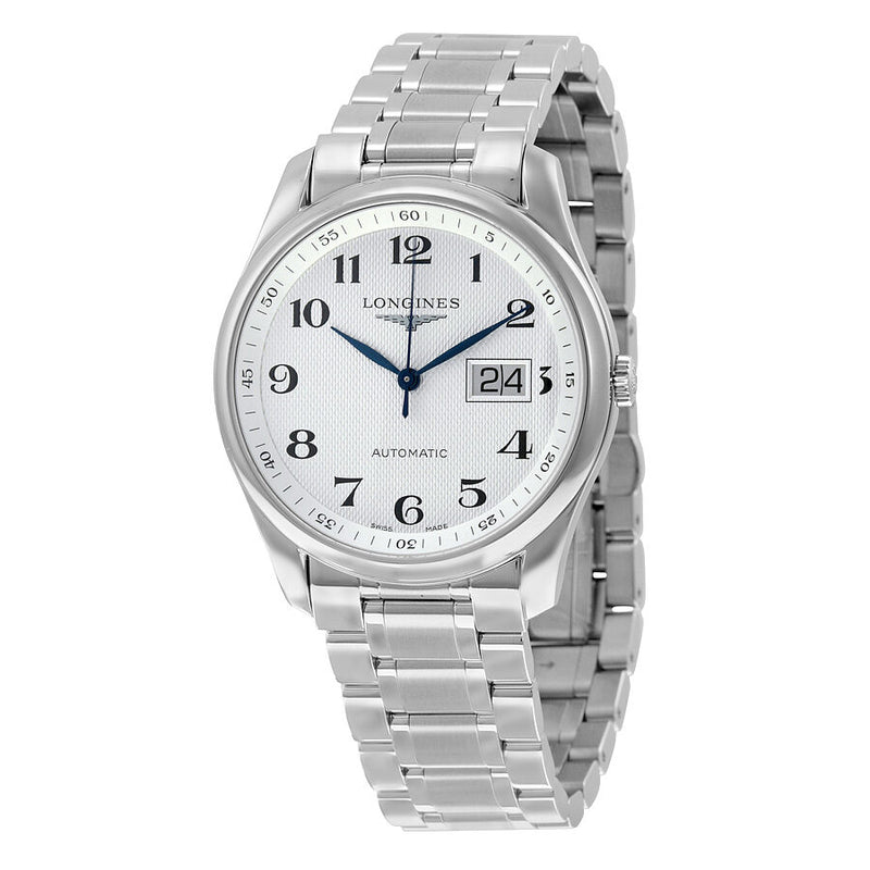 Longines Master Collection Automatic Silver DIal Men's Watch #L26484786 - Watches of America