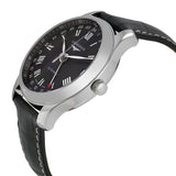 Longines Master Collection GMT Automatic Black Dial Black Leather Men's Watch #L2.718.4.50.7 - Watches of America #2