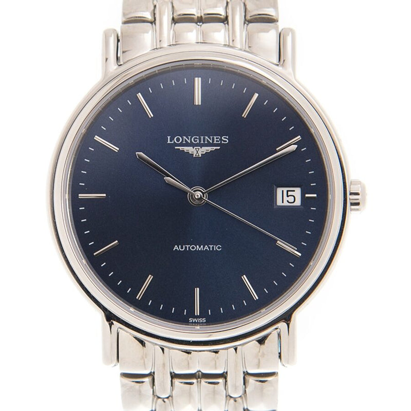 Longines Presence Automatic Blue Dial Watch #L48214926 - Watches of America