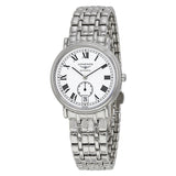 Longines Presence Automatic White Dial Ladies Watch #L4.804.4.11.6 - Watches of America