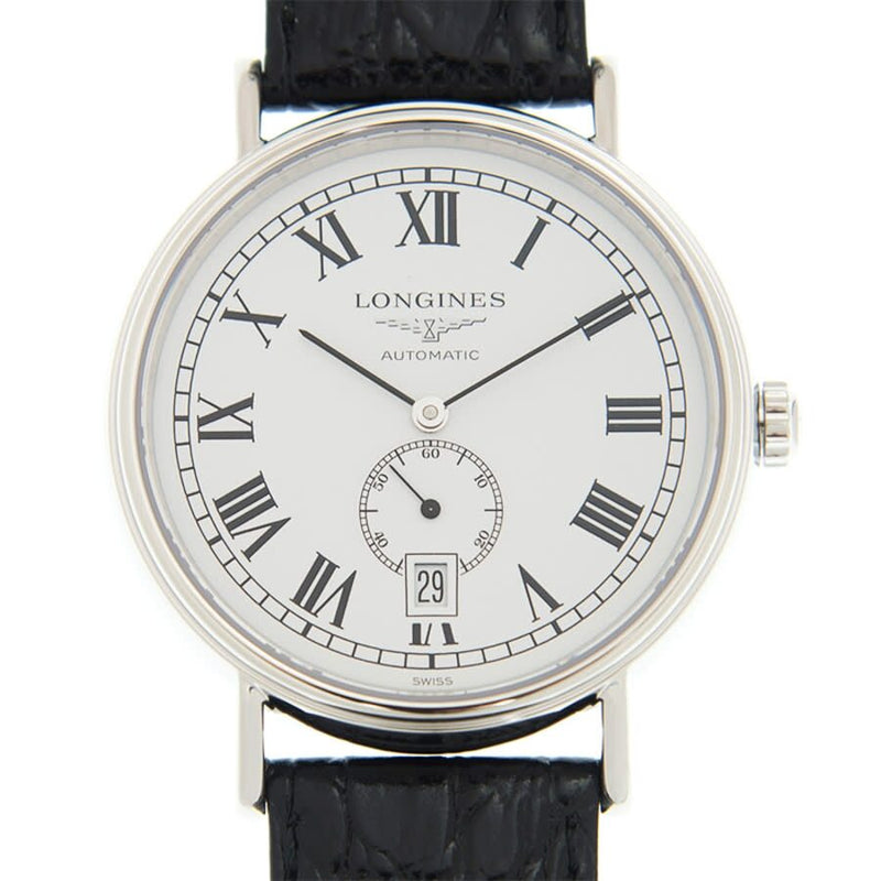 Longines Presence White Dial Men's Watch #l49054112 - Watches of America