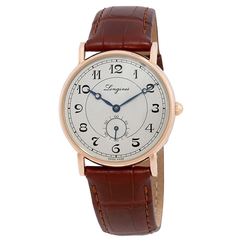 Longines Presence Heritage Automatic 18kt Rose Gold Watch L47678732 L4.767.8.73.2 Watches of America