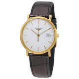 Longines Presence White Dial Ladies Watch #L4.777.6.12.0 - Watches of America