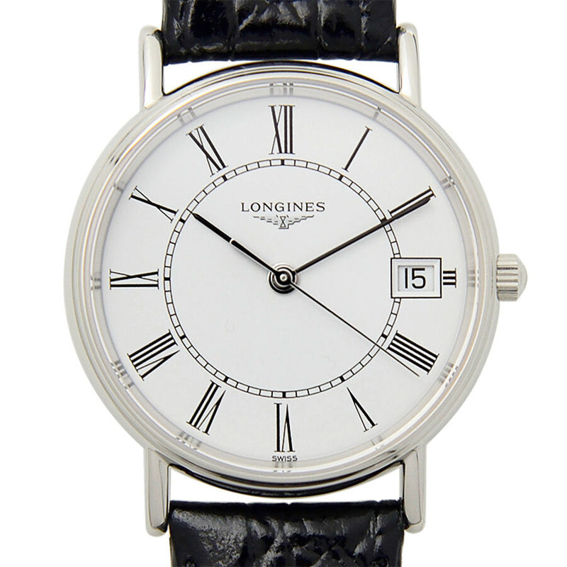 Longines Presence White Dial Ladies Watch #L4.320.4.11.2 - Watches of America #2