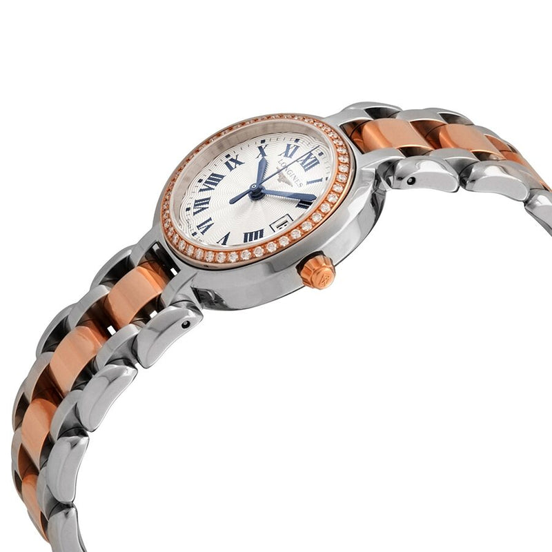 Longines PrimaLuna Quartz Diamond Champagne Dial Ladies Watch #L8.110.5.79.6 - Watches of America #2
