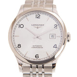 Longines Record Automatic Silver Dial Unisex Watch #L2.821.4.76.6 - Watches of America