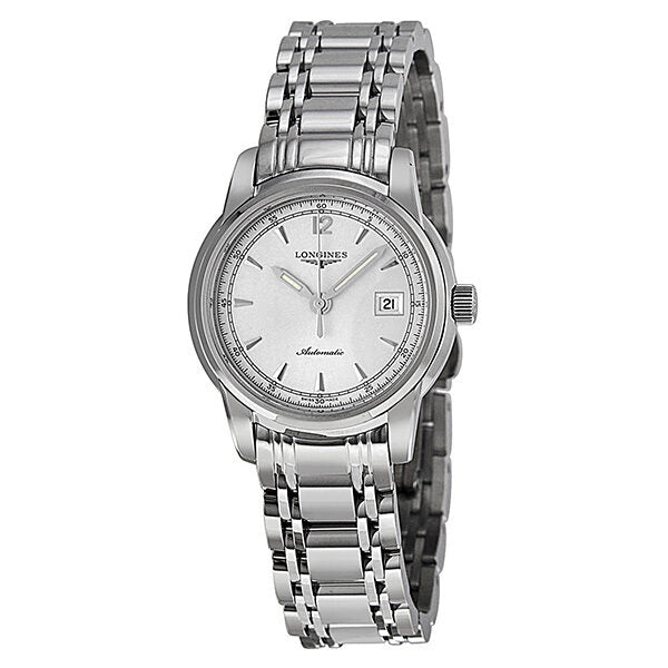 Longines Saint Imier Silver Dial Stainless Steel Ladies Watch #L2.563.4.79.6 - Watches of America