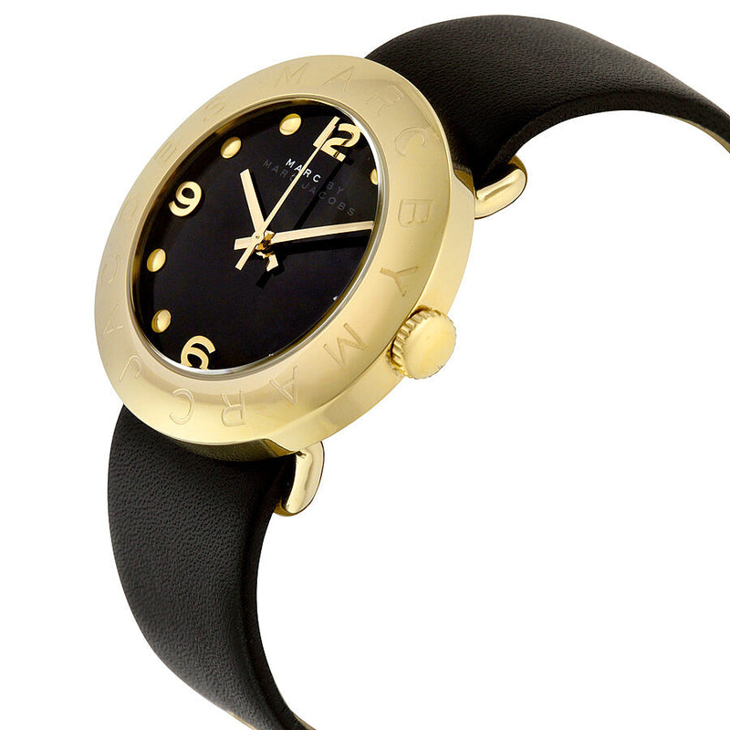 Marc By Marc Jacobs Amy Reloj de mujer con esfera negra MBM1154