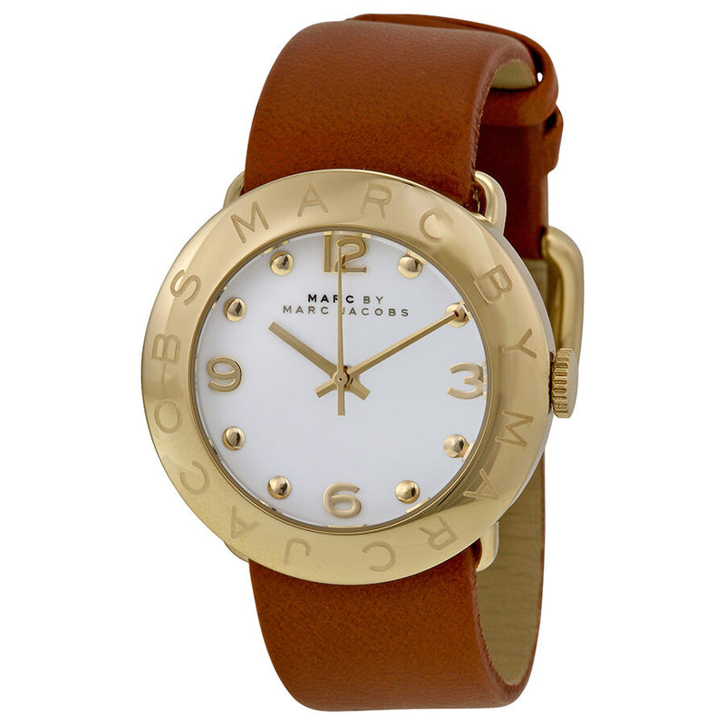 Marc by Marc Jacobs Amy Quartz White Dial Ladies Watch MBM8574 - Watches of America