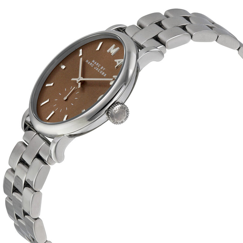 Marc by Marc Jacobs Baker Brown Dial Stainless Steel Ladies Watch MBM3329 - Watches of America #2