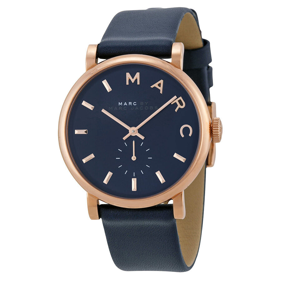 marcbymarcjacobs 時計 Marc By Marc Jacobs Baker Maroon Dial Moroon Leather Ladies Watch